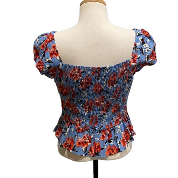 Zara Floral Crop Top - Picture 5 of 10